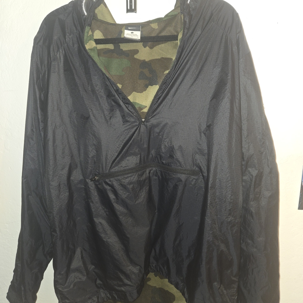 Nike Black Jacket with Camouflage Lining